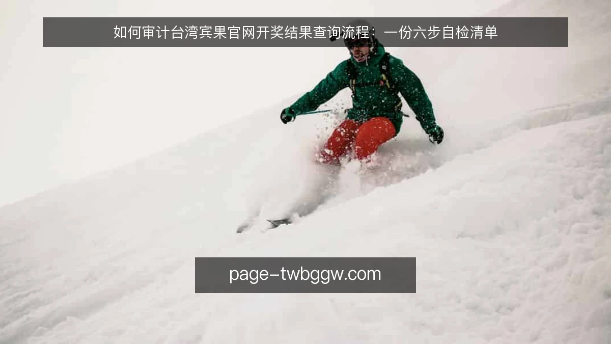 如何审计台湾宾果官网开奖结果查询流程：一份六步自检清单